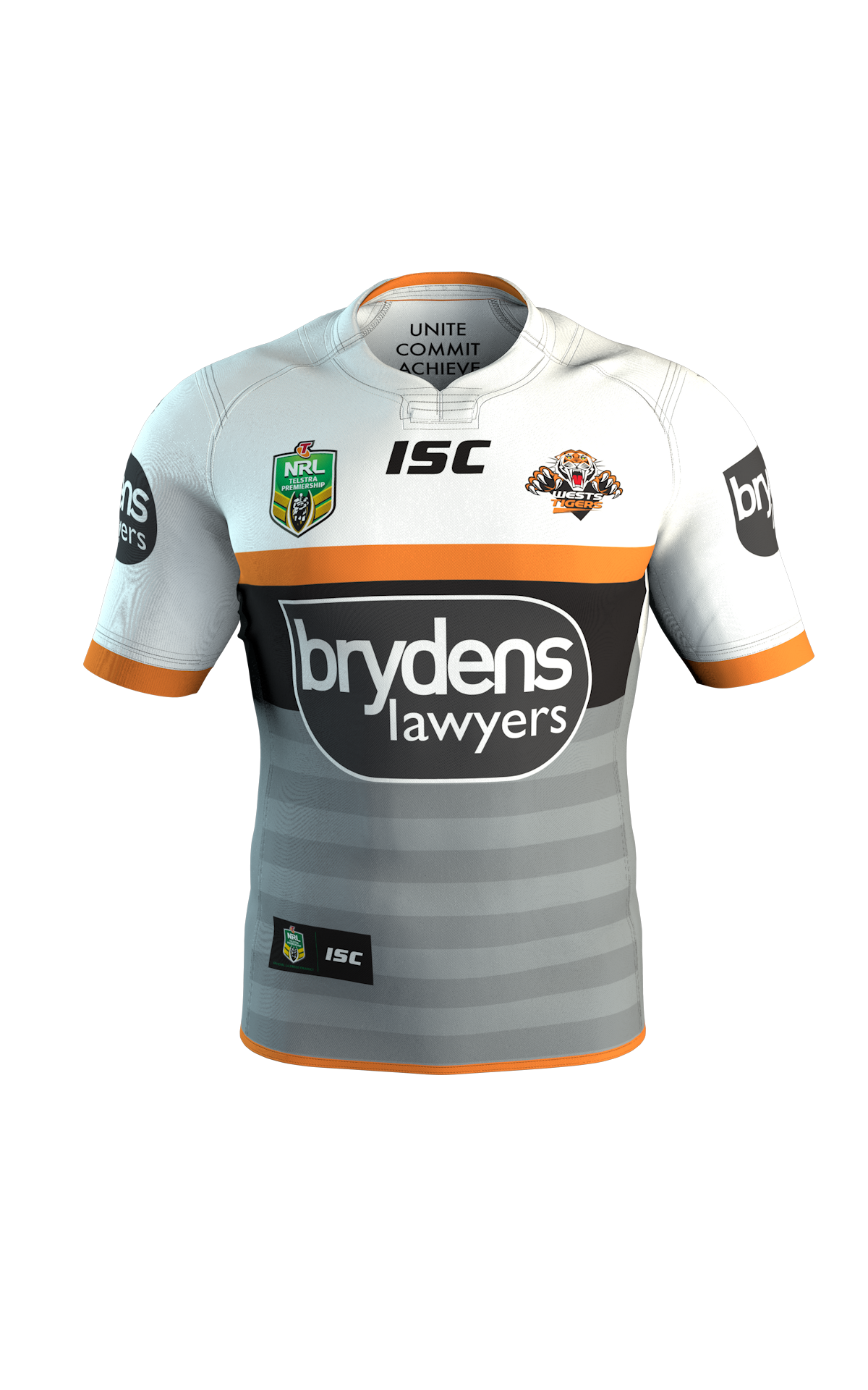Wests Tigers NRL 2016 ISC Home, Away & Alternate Shirts – Rugby Shirt Watch